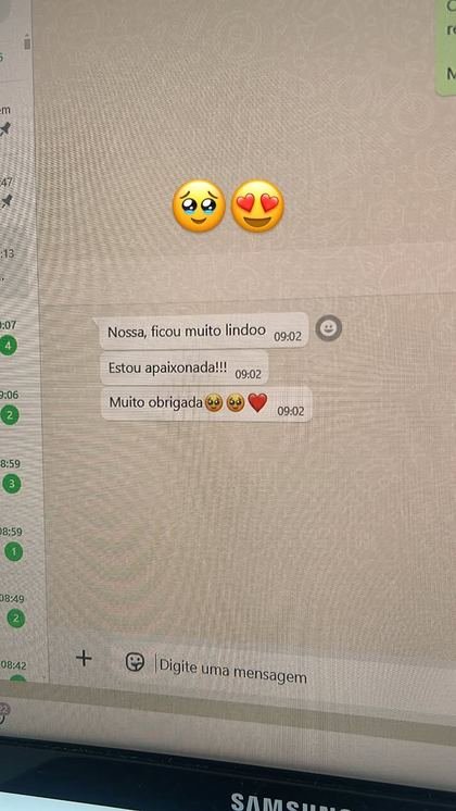Avaliação de cliente